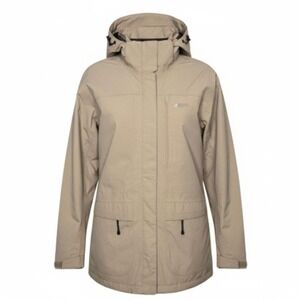 MOUNTAIN EQUIPMENT CO-OP Gorpcore Waterproof Gore-Tex Unisex L Beige Jacket